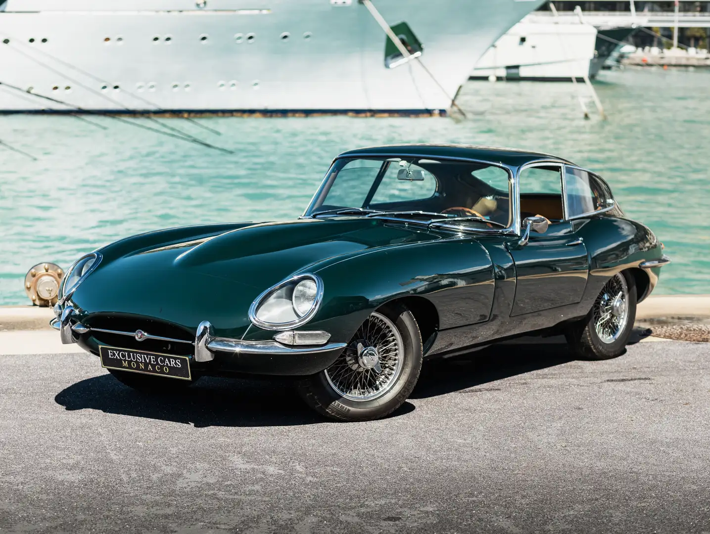 Jaguar E-Type COUPÉ SERIE 1 3.8 L - MONACO Zelená - 1