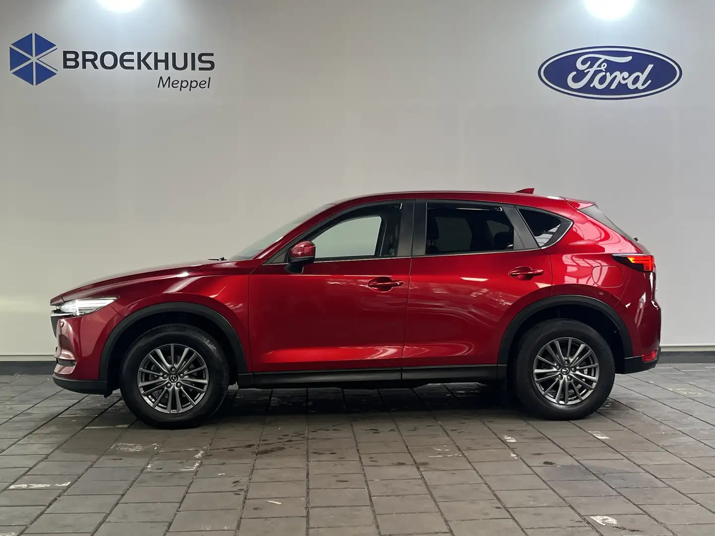 Mazda CX-5 2.0 SkyActiv-G 165 Skylease GT | Trekhaak | Ledere Rood - 2
