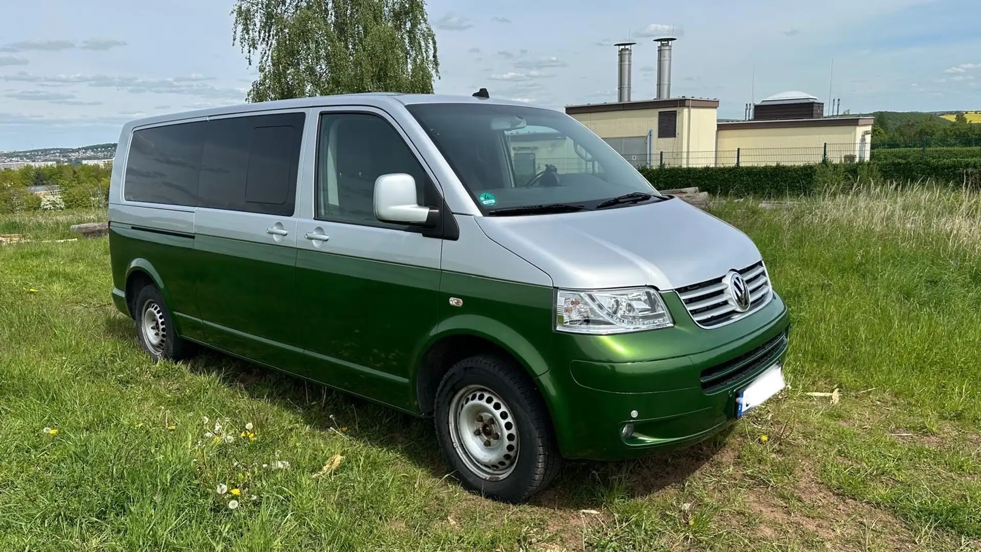 Volkswagen T5 Caravelle 4Motion lang Plateado - 2