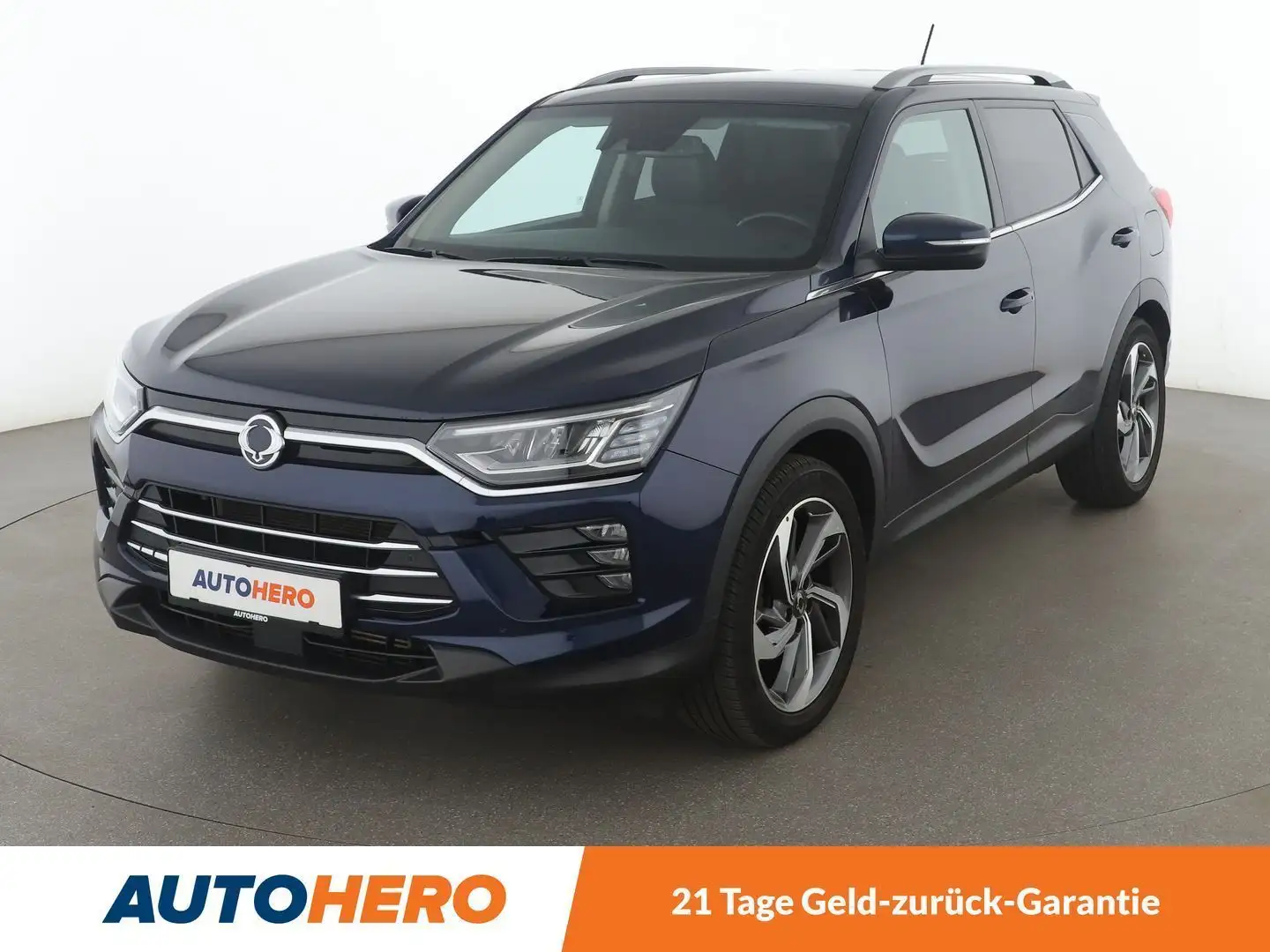 SsangYong Korando 1.5 T-GDI Sapphire 4x2 Aut*NAVI*ACC*CAM*PDC*SHZ* Bleu - 1