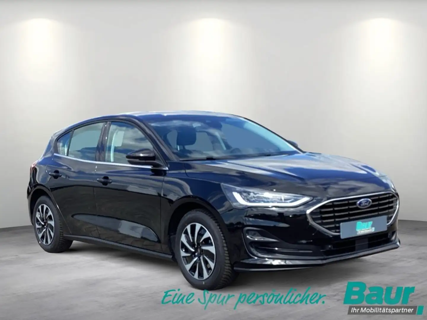 Ford Focus 1.0 EcoBoost Hybrid Aut. TITANIUM Navi LED-Matrix Schwarz - 2