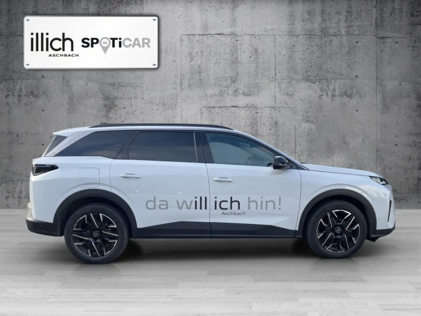 Peugeot 5008 ALLURE Hybrid 145 e-DCS6 Weiß - 2