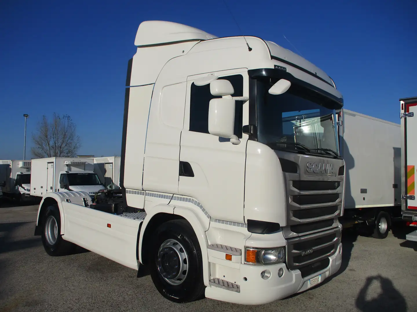 Iveco SCANIA R450 EUR6 AUTOMATICO/RALLENT **BELLISSIMO** Blanco - 1