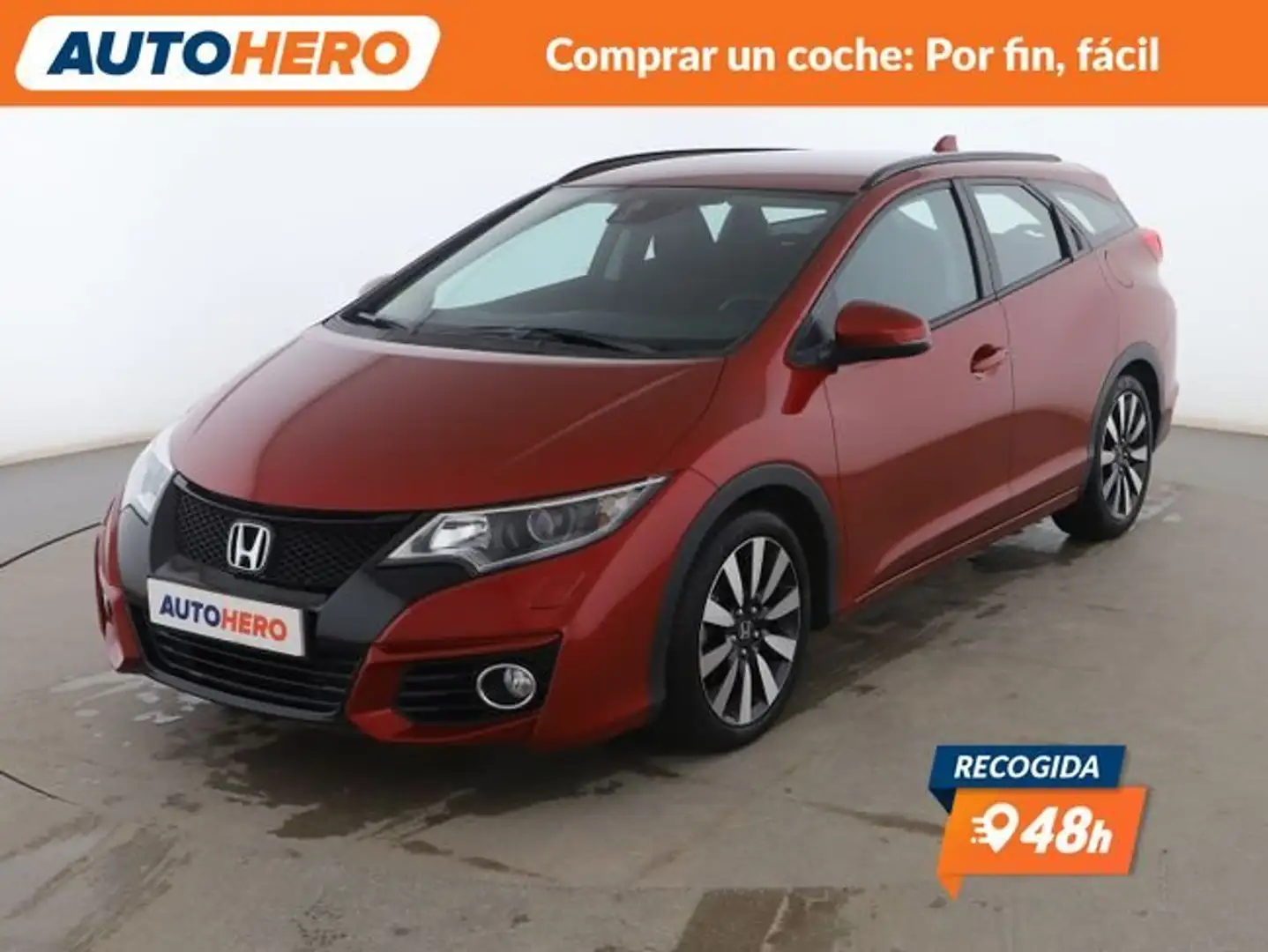 Honda Civic 1.6 i-DTEC Elegance Rouge - 1