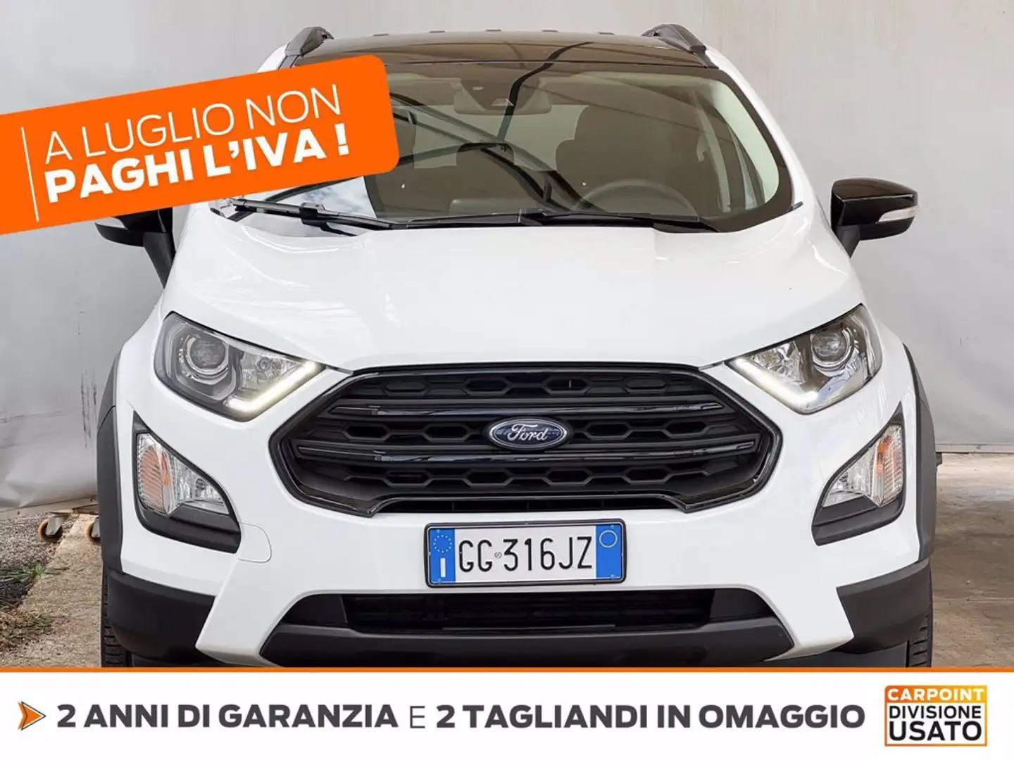 Ford EcoSport 1.0 ecoboost active s&s 125cv Blanc - 2