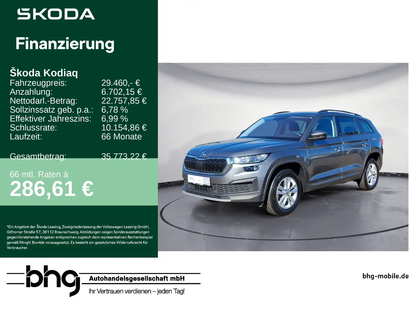 Skoda Kodiaq 2.0 TDI DSG Ambition Business Amundsen Na Grau - 1