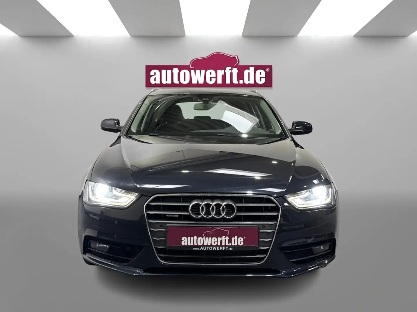 Audi A4 2.0 TDI QUAT DPF ATTRACTION AHK XEN NAVI CAM PDC S Blau - 2
