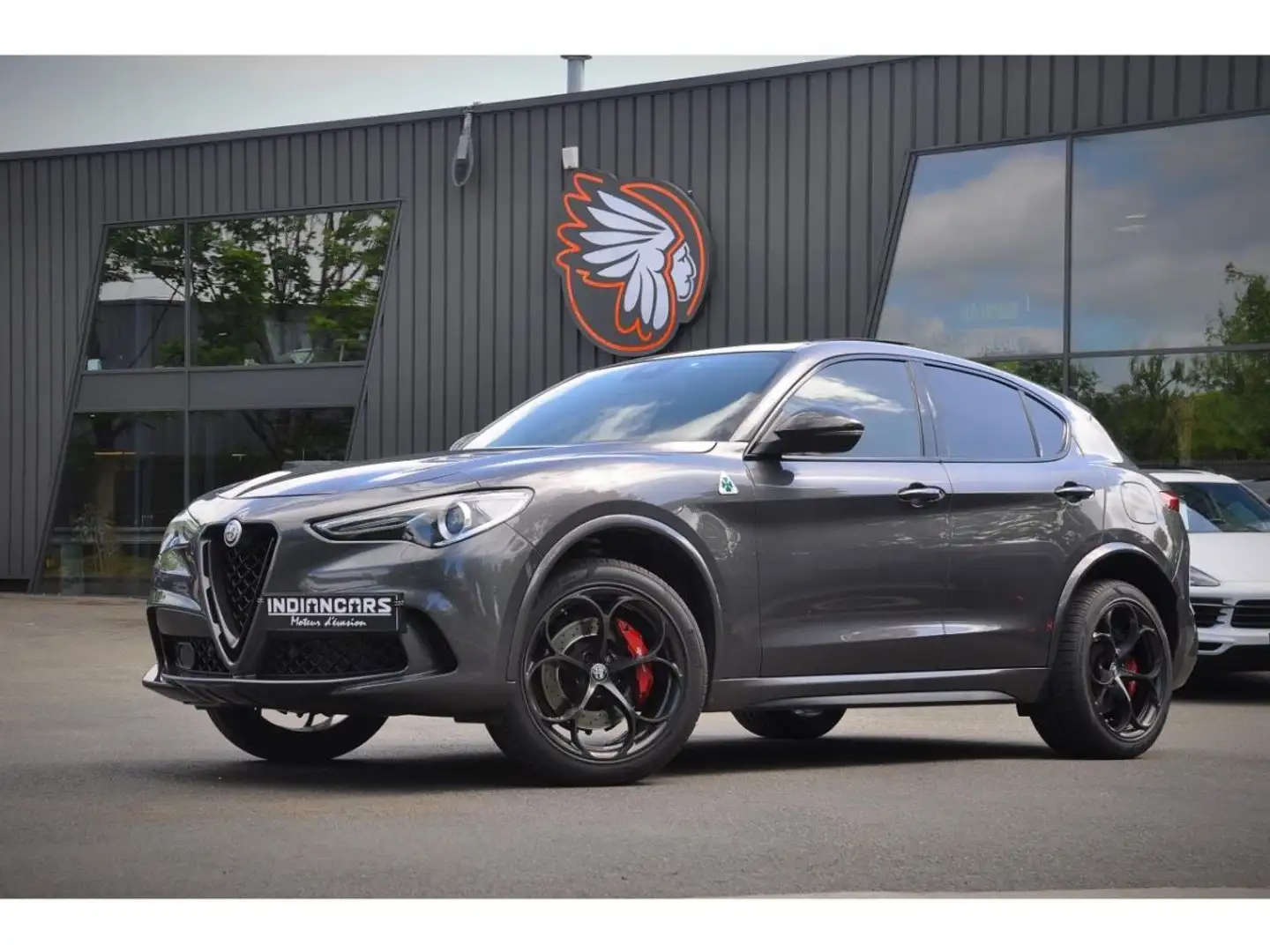 Alfa Romeo Stelvio Quadrifoglio + HK + TO : EN STOCK / MALUS DEJA PAYE Grau - 1