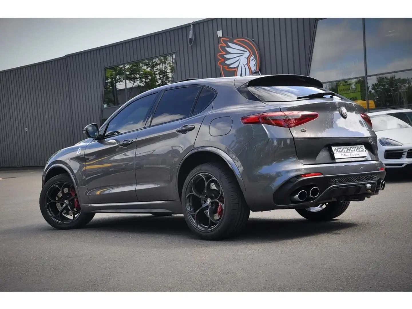 Alfa Romeo Stelvio Quadrifoglio + HK + TO : EN STOCK / MALUS DEJA PAYE Grau - 2