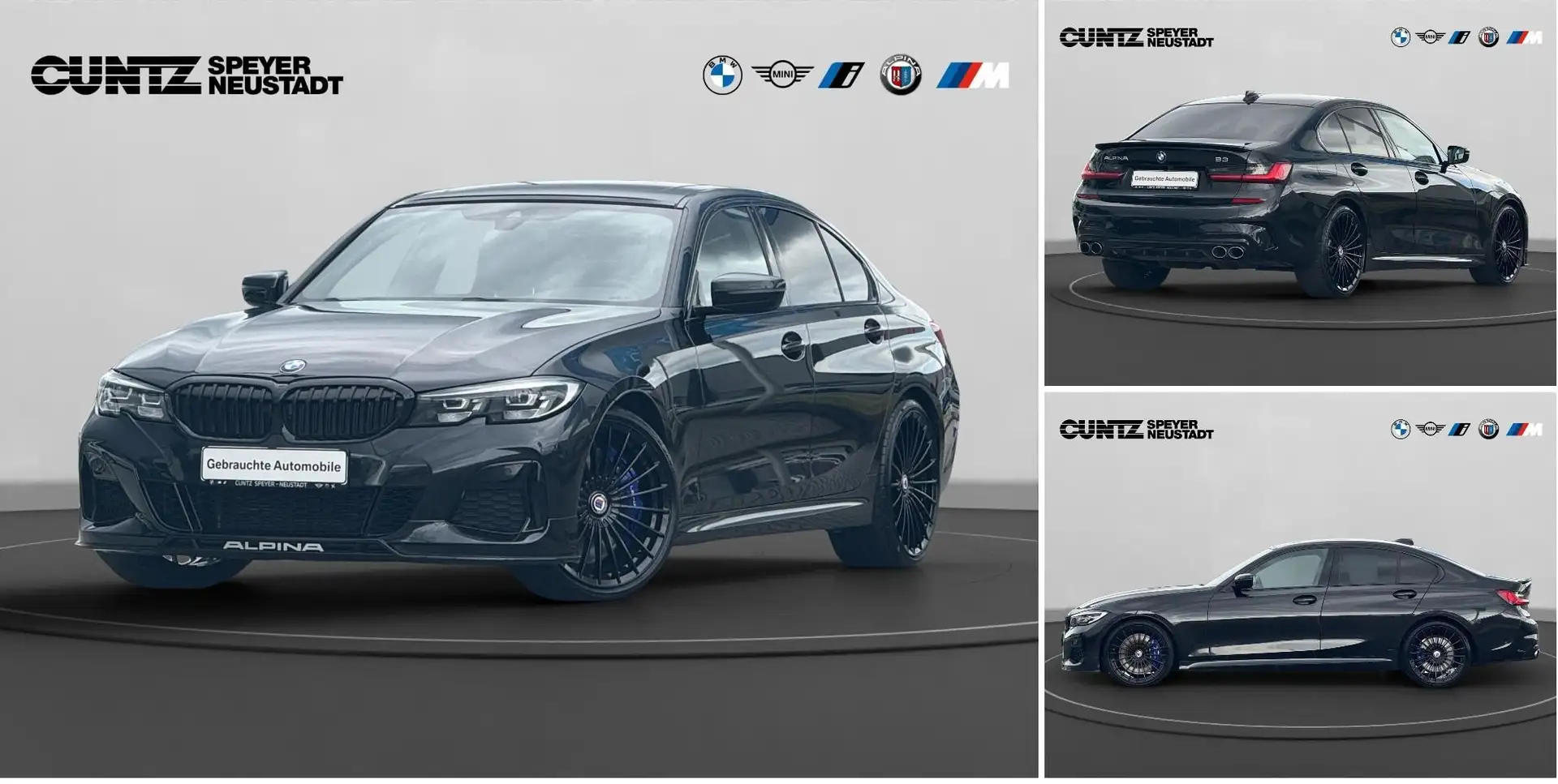 Alpina B3 Bi-Turbo Limousine Allrad Harman/Kardon Glasdach F Schwarz - 1