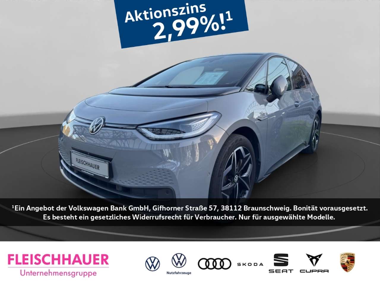 Volkswagen ID.3 — Volkswagen ID.3 Pro S 82 kWh HUD StandHZG Navi Digitales Cockpit 3