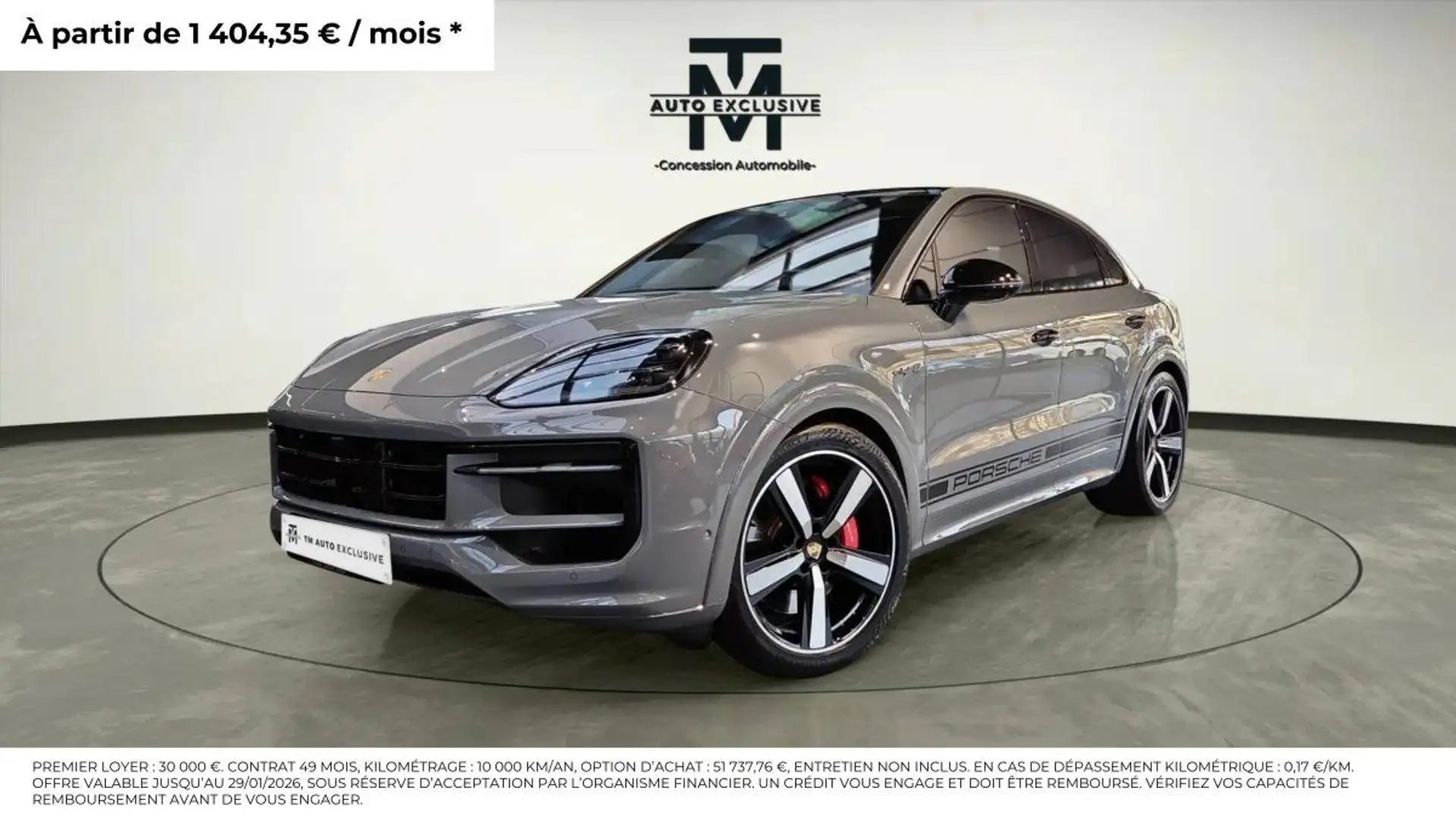 Porsche Cayenne COUPE Coupé E-Hybrid 3.0 V6 519 ch S Gris - 1