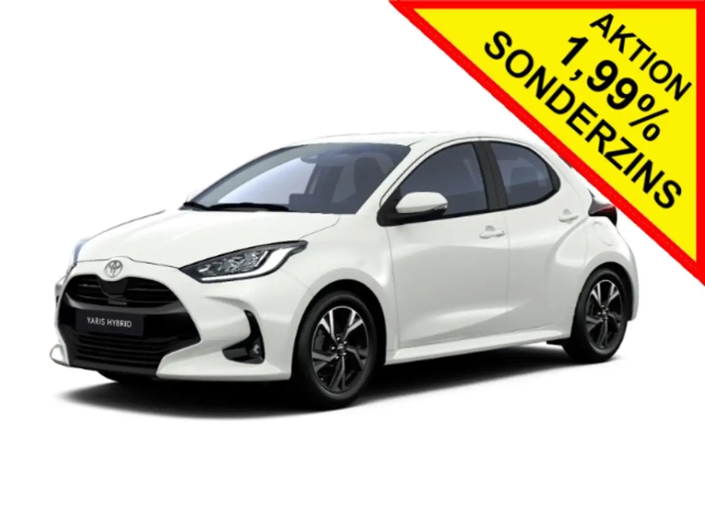 Toyota Yaris TEAM-D+SHZ+KAMERA+MODEL-2024+SOFORT Bianco - 1
