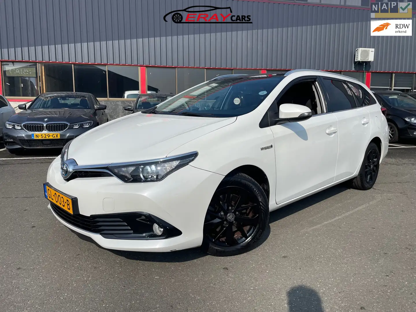 Toyota Auris Touring Sports 1.8 Hybrid Lease / AUTOMAAT / NAP / Wit - 1