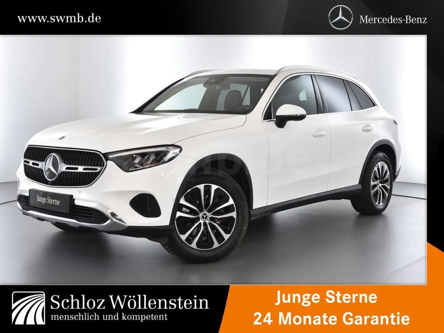 Mercedes-Benz GLC 200 4M Avantgarde/LED/AHK/Memory/Totwinkel Blanc - 1