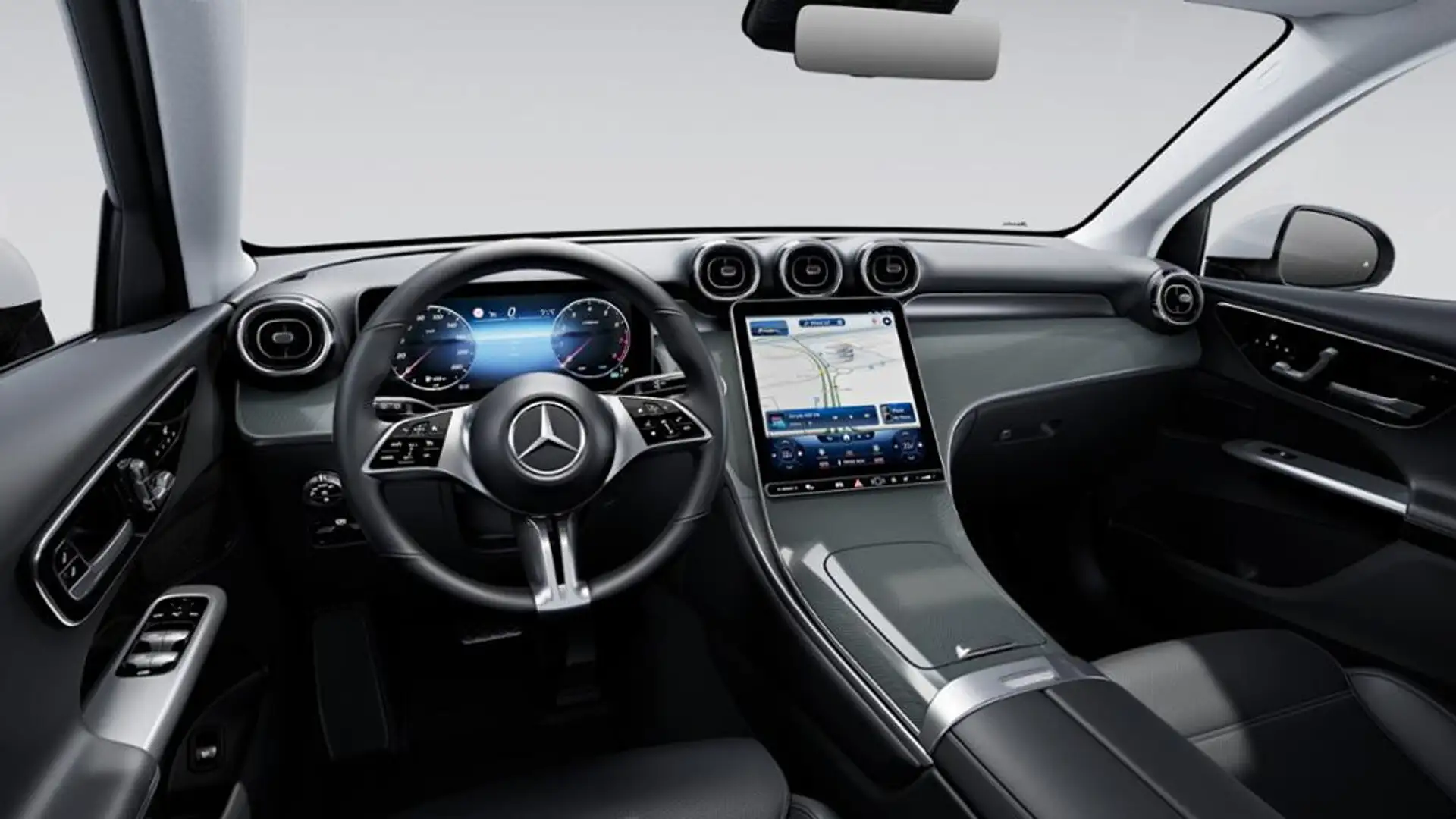 Mercedes-Benz GLC 200 4M Avantgarde/LED/AHK/Memory/Totwinkel Weiß - 2