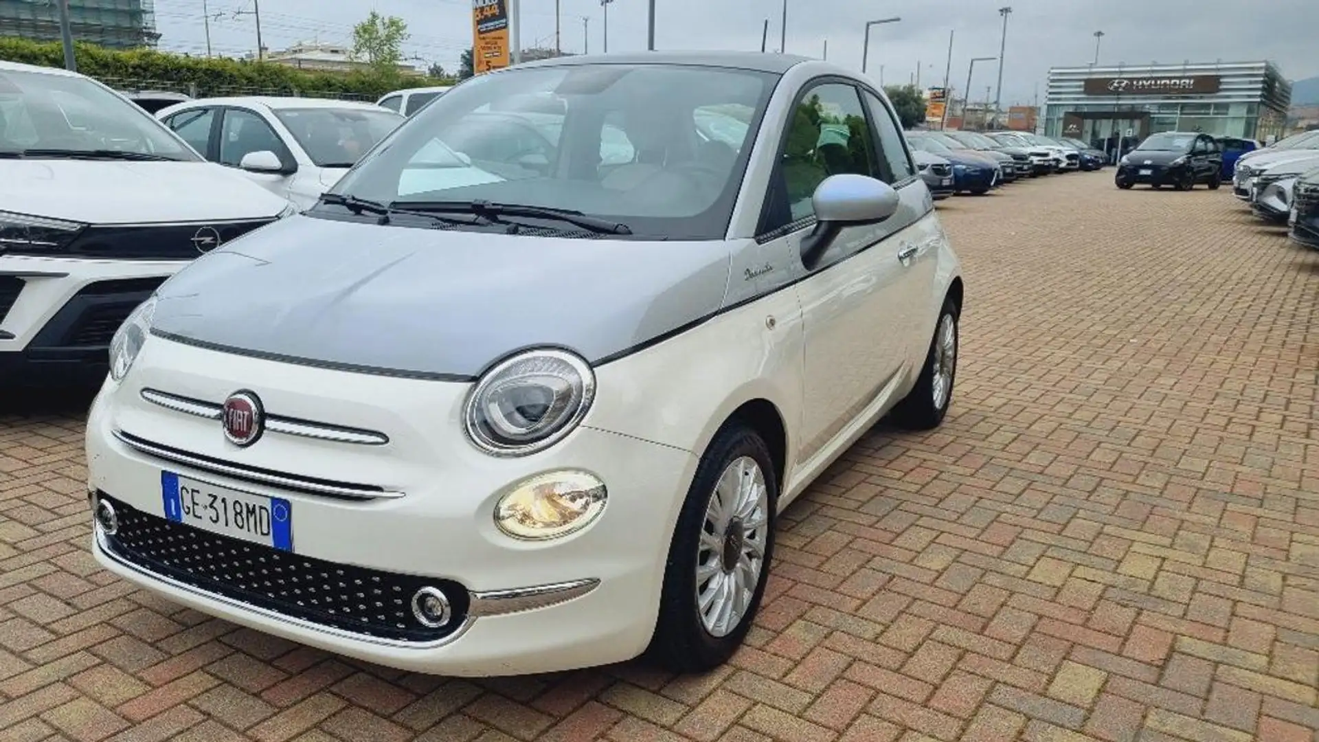 Fiat 500 1.0 Hybrid Dolcevita Blanc - 2