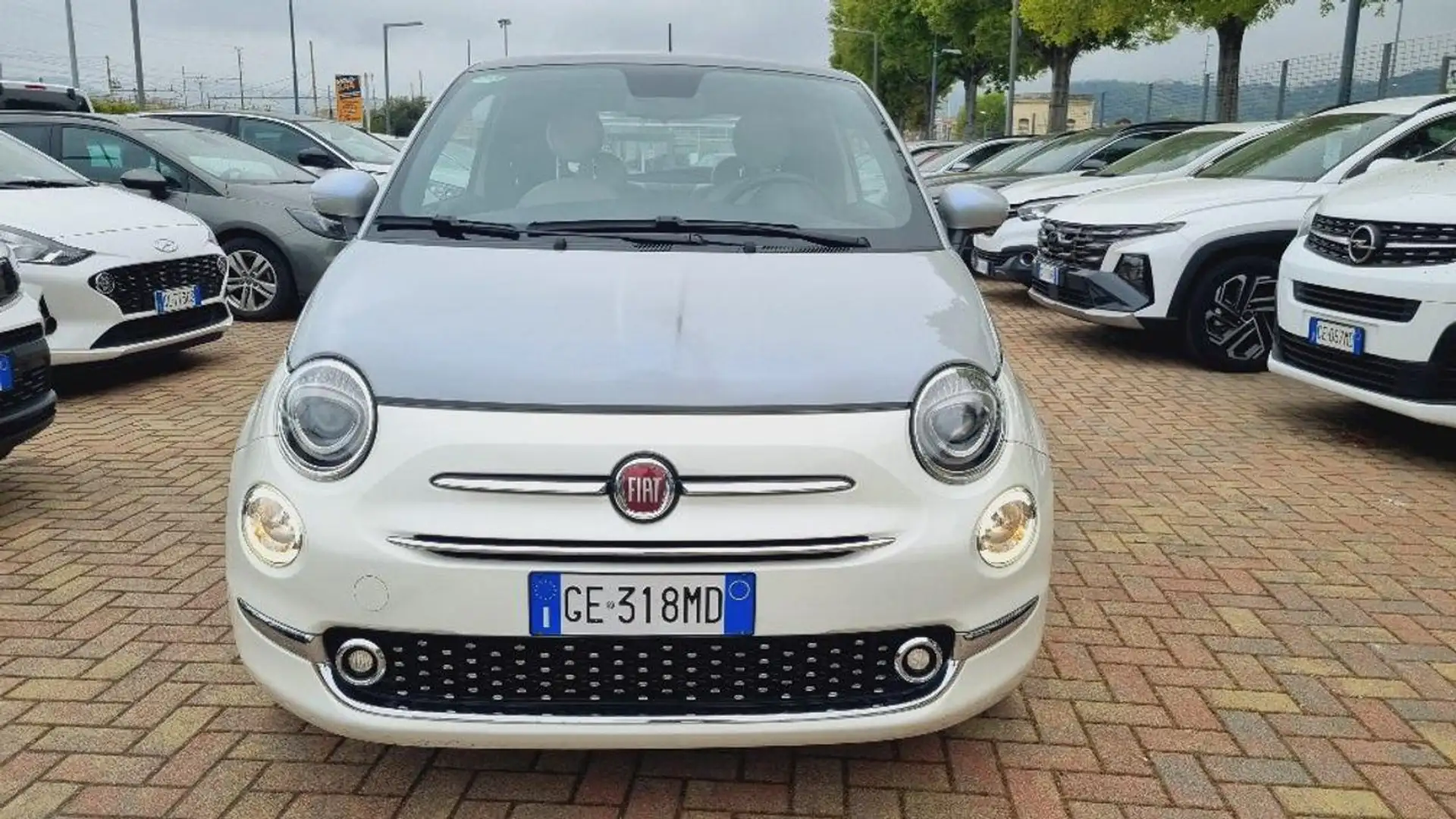 Fiat 500 1.0 Hybrid Dolcevita Blanc - 1