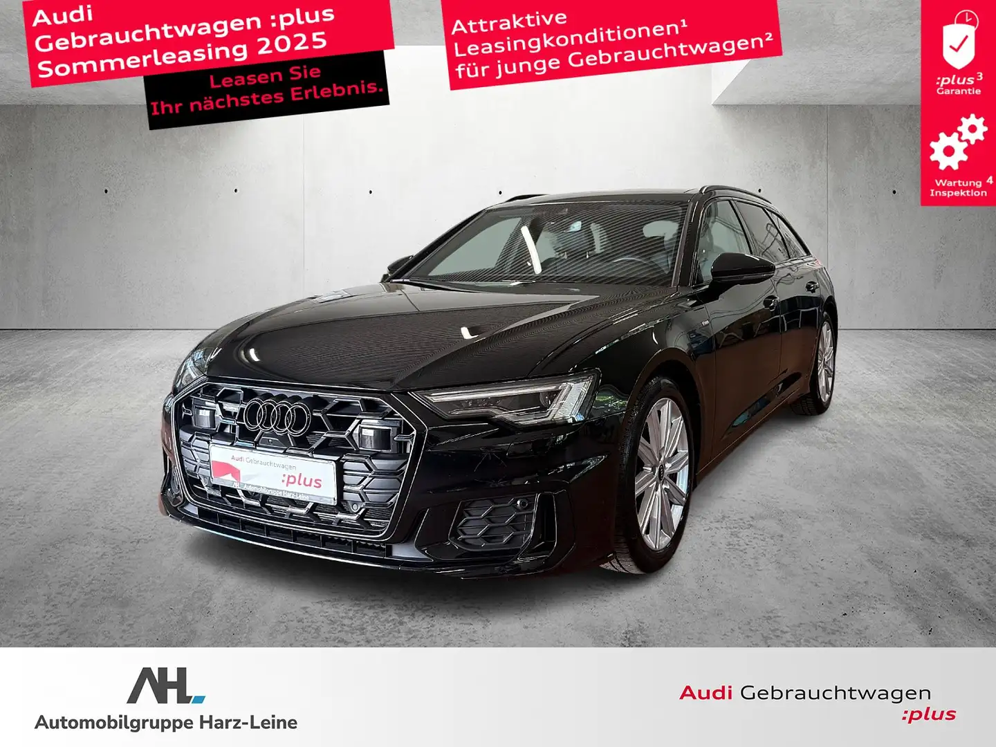 Audi A6 Avant 50 TDI S line quattro tiptronic Matrix AHK P Zwart - 1
