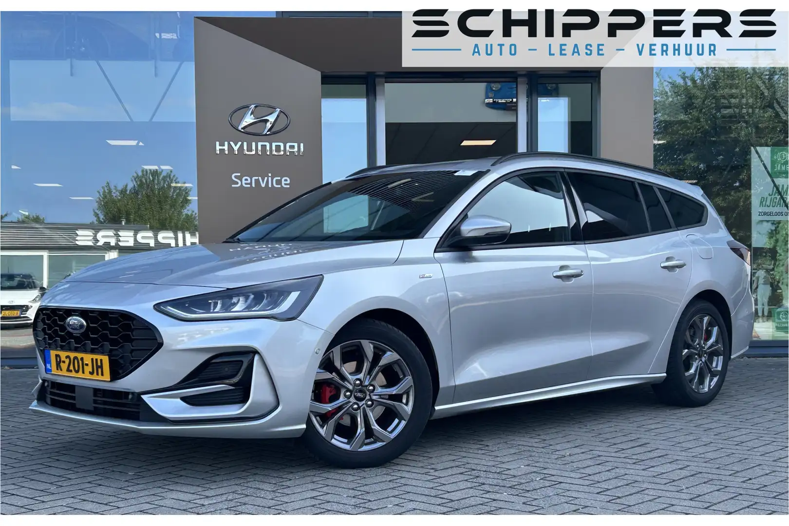 Ford Focus Wagon 1.0 EcoBoost Hybrid ST Line X | 125pk | LED- Grijs - 1