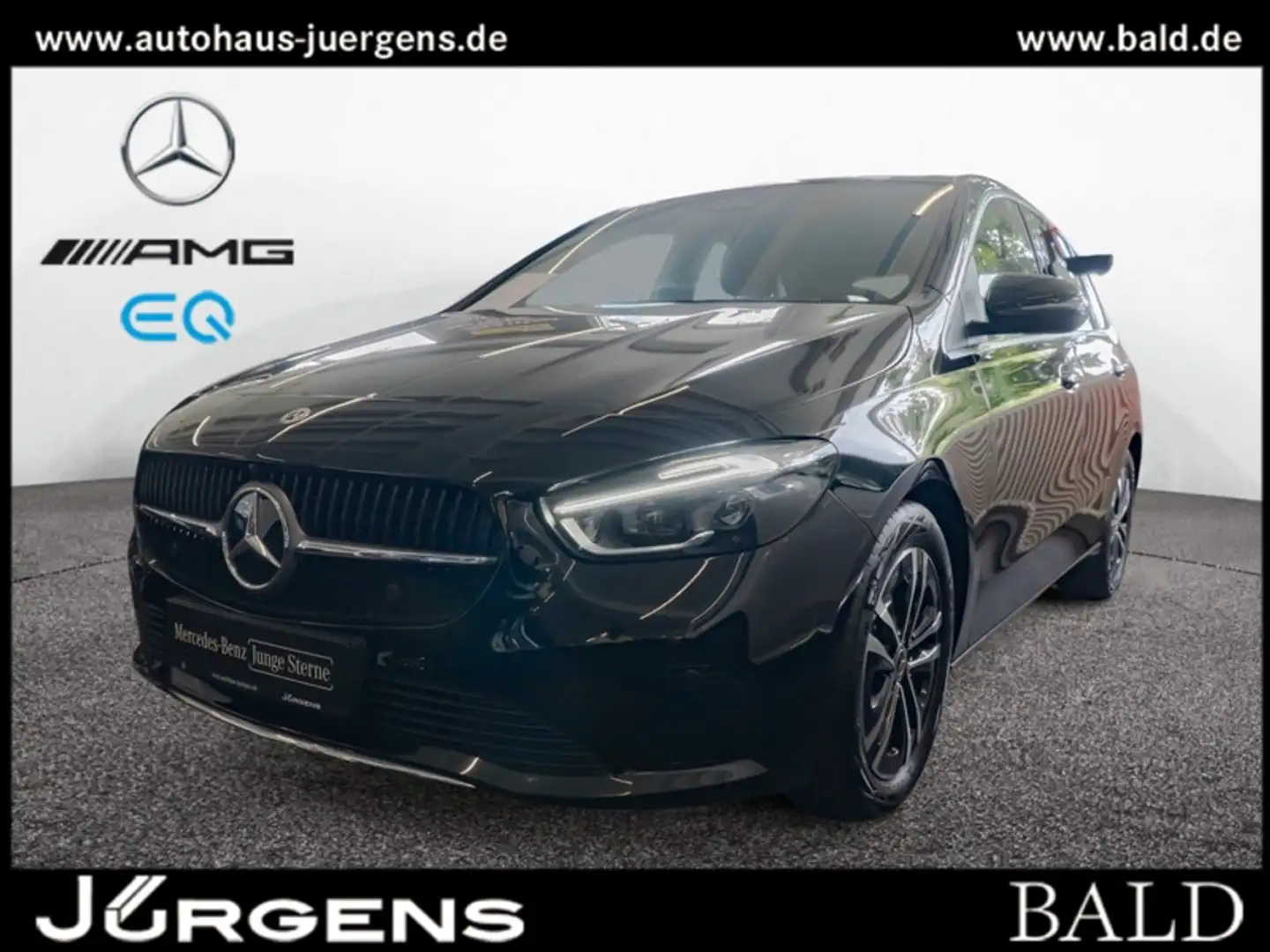 Mercedes-Benz B 200 Progressive/Multibeam/AHK/Cam/Winter/17' Schwarz - 1