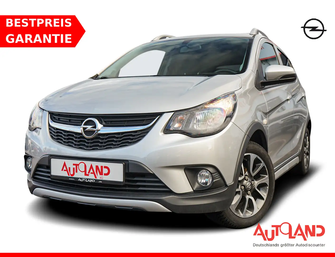 Opel Karl 1.0 Rocks Android Apple Sitzheizung PDC Plateado - 1