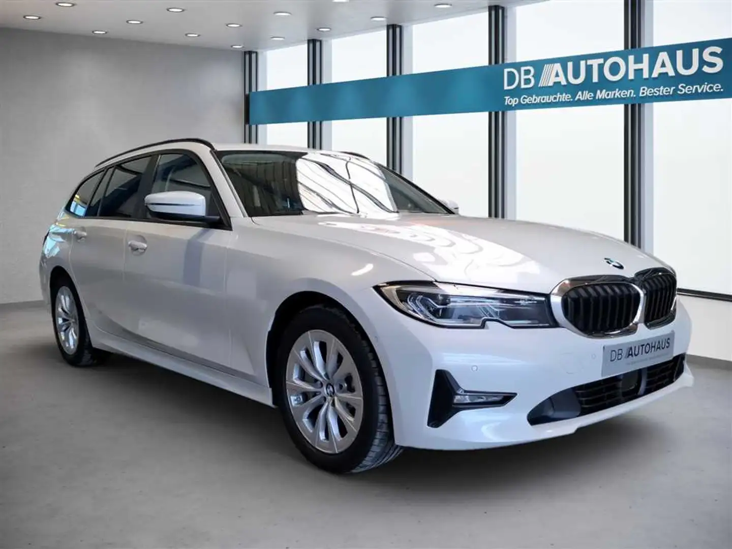BMW 330 e Touring Advantage Steptronic Weiß - 2