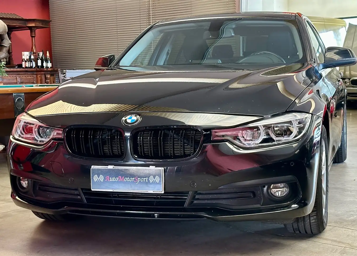 BMW 316 Serie 3 F30 2015 Berlina 316d Business Adv. auto Nero - 1