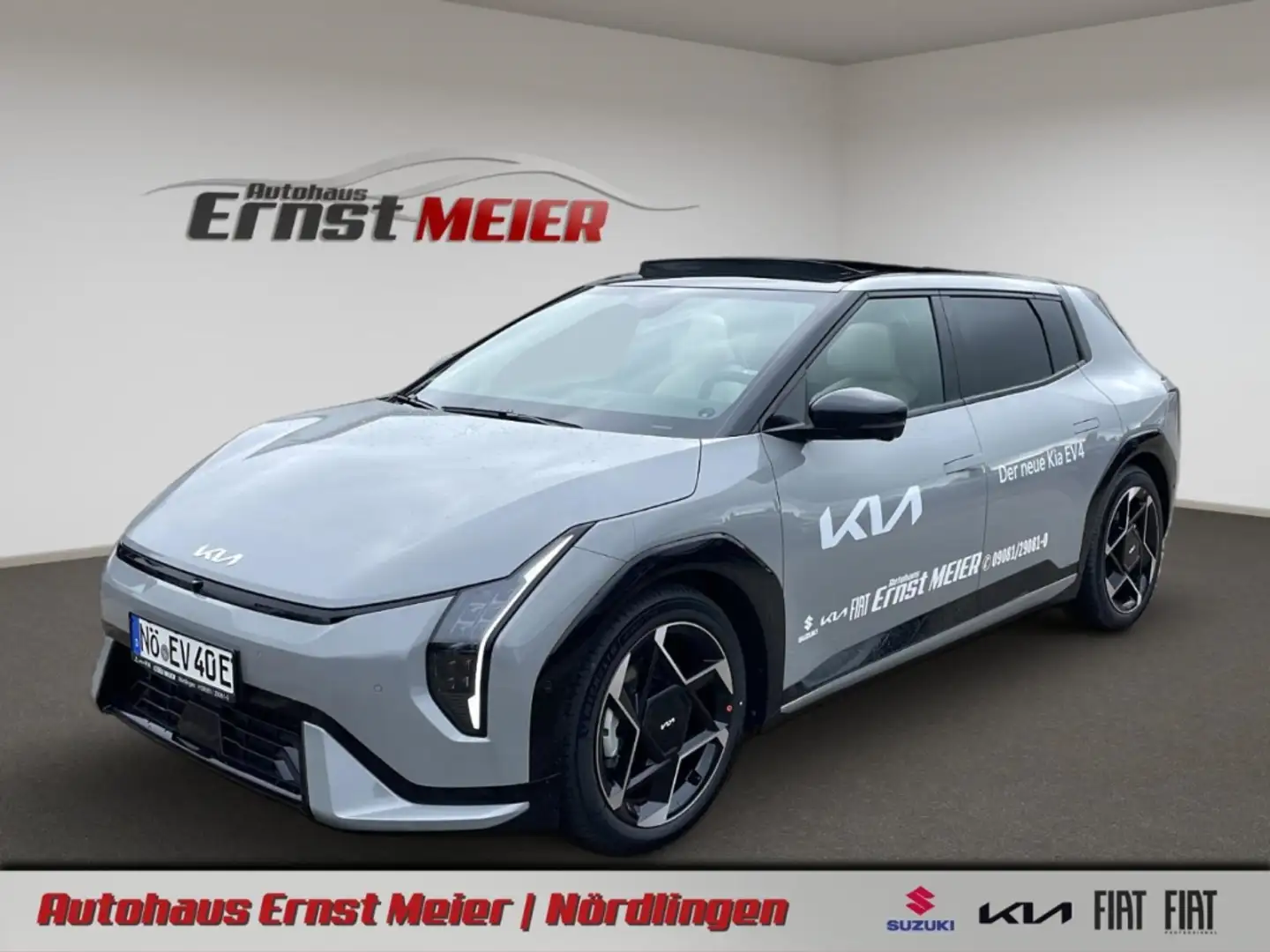 Kia GT Line 81 kWh Connect+DriveW+Comf.+Glasdach* Grigio - 1