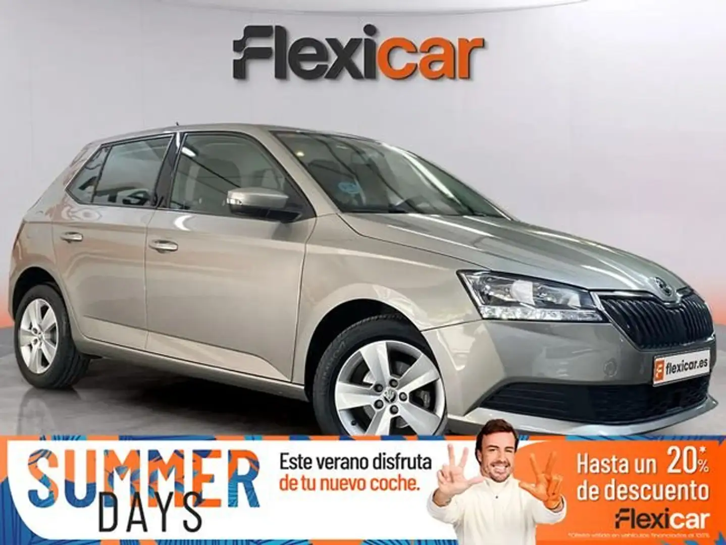 Skoda Fabia 1.0+MPI+55KW+%2875cv%29+Ambition Gris - 1