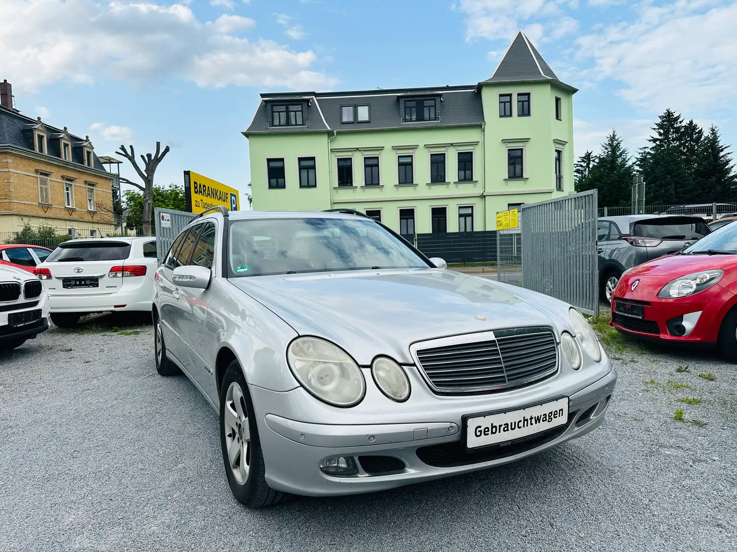 Mercedes-Benz E 220 E 220 T CDI (211.206) KLIMAAUTOMATIK SH ALU EPH Szary - 1