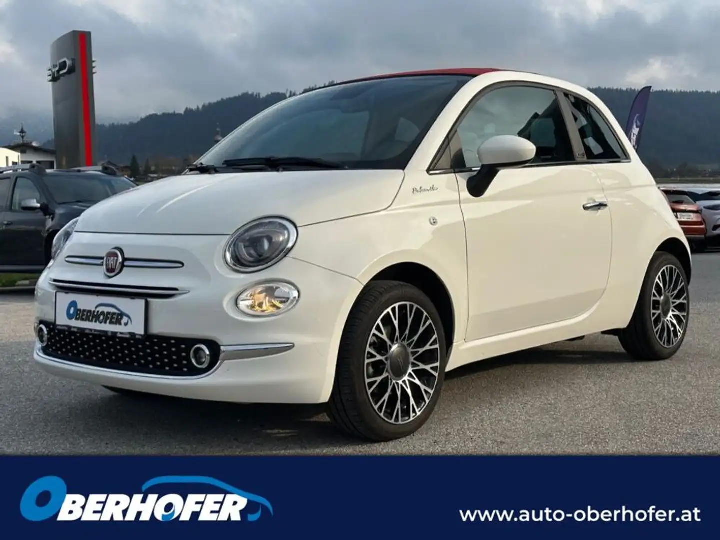 Fiat 500 500C Dolcevita FireFly Hybrid 70 Weiß - 1