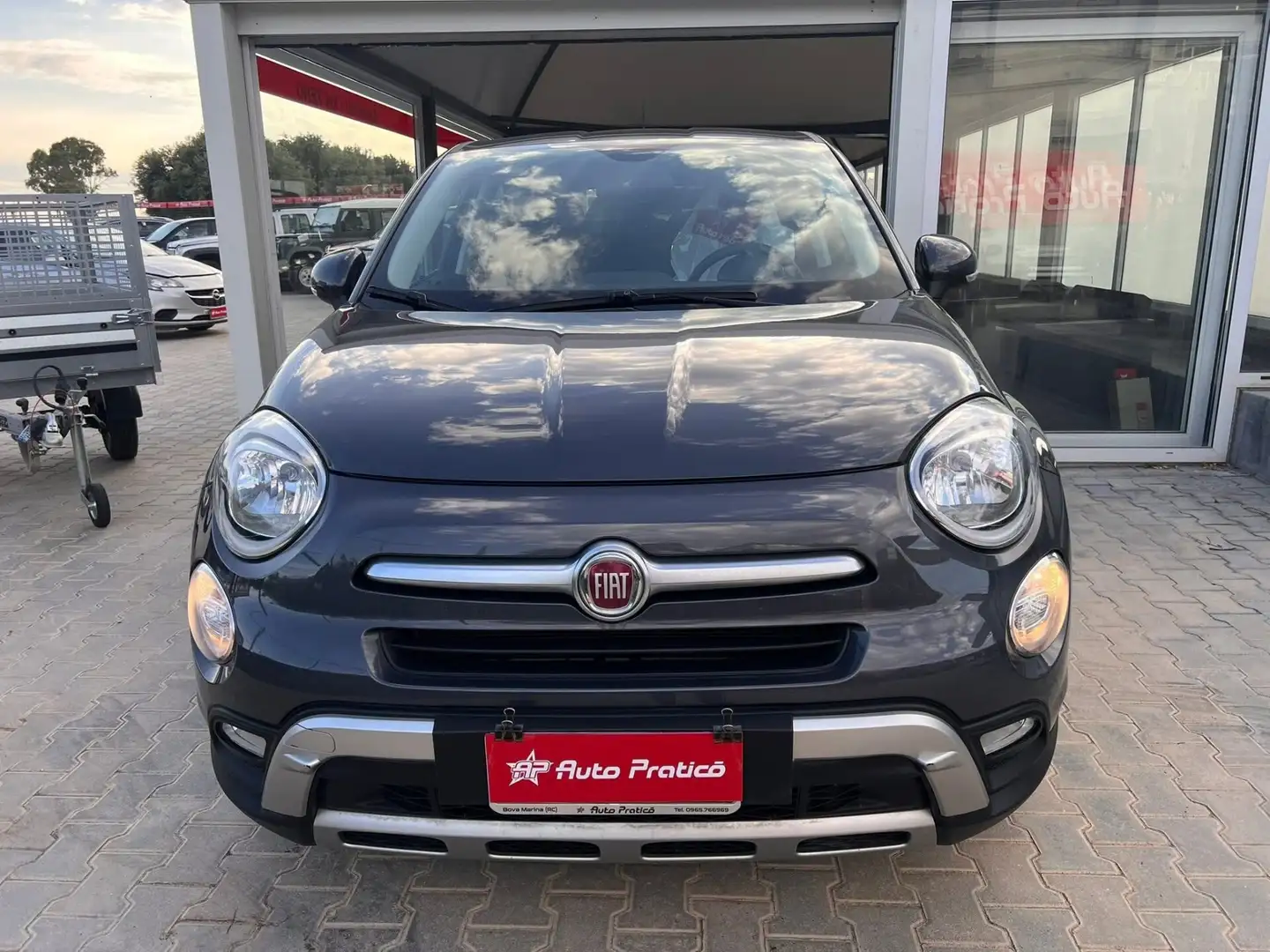 Fiat 500X 500X 1.6 MultiJet 120 CV Cross Grigio - 2