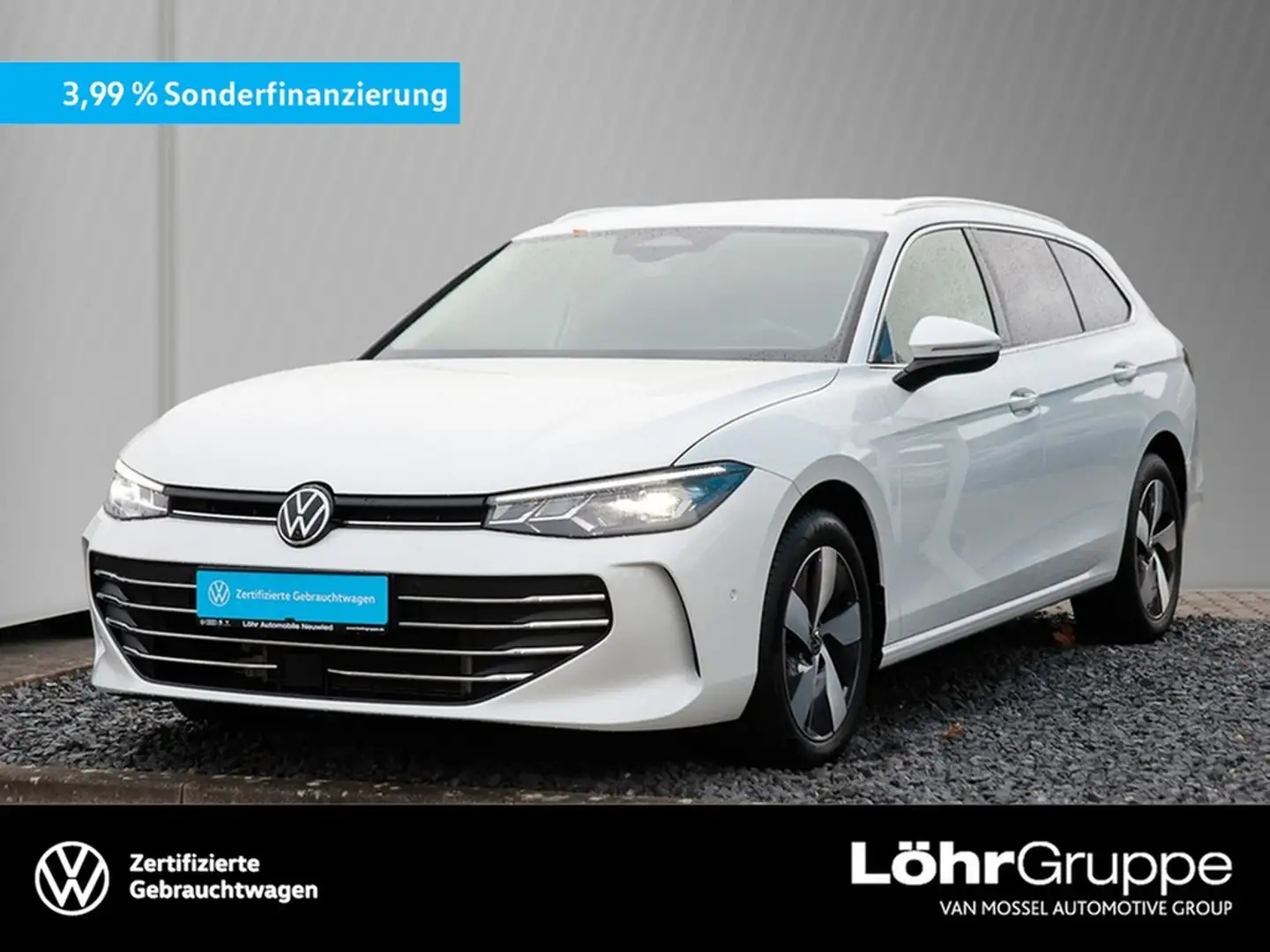 Volkswagen Passat Variant eTSI DSG Business /LED/AHK/RFK Weiß - 1
