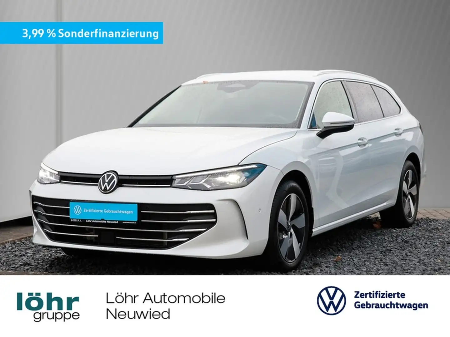 Volkswagen Passat Variant eTSI DSG Business /LED/AHK/RFK Weiß - 1