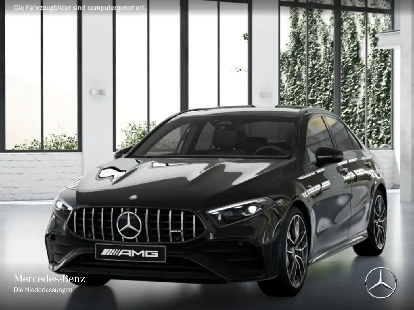 Mercedes-Benz A 35 AMG A 35 Lim 4M AMG+PANO+MULTIBEAM+KAMERA+TOTW+KEYLESS Černá - 2