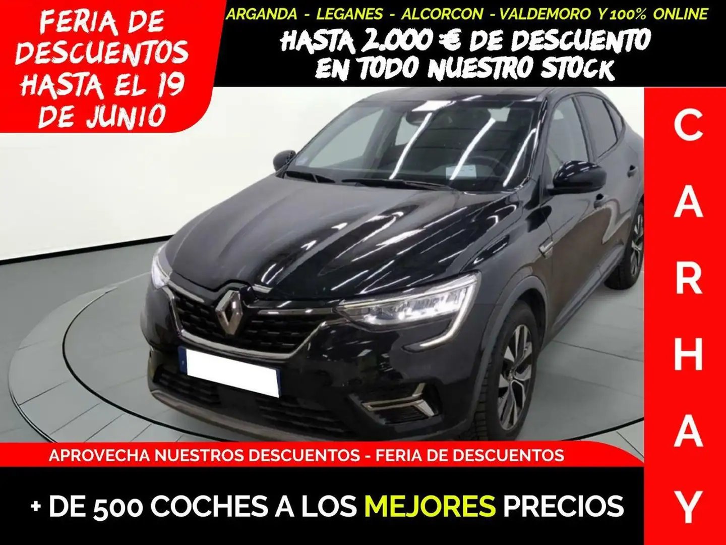 Renault Arkana BUSINESS 1.6 E-TECH HYBRID  BVA6 E6D 145 Noir - 1