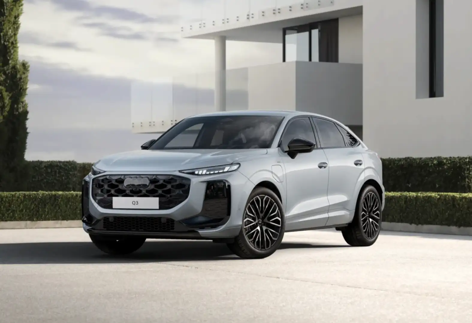Audi Q3 Sportback e-hybrid Black line S tronic 200kW Gris - 1