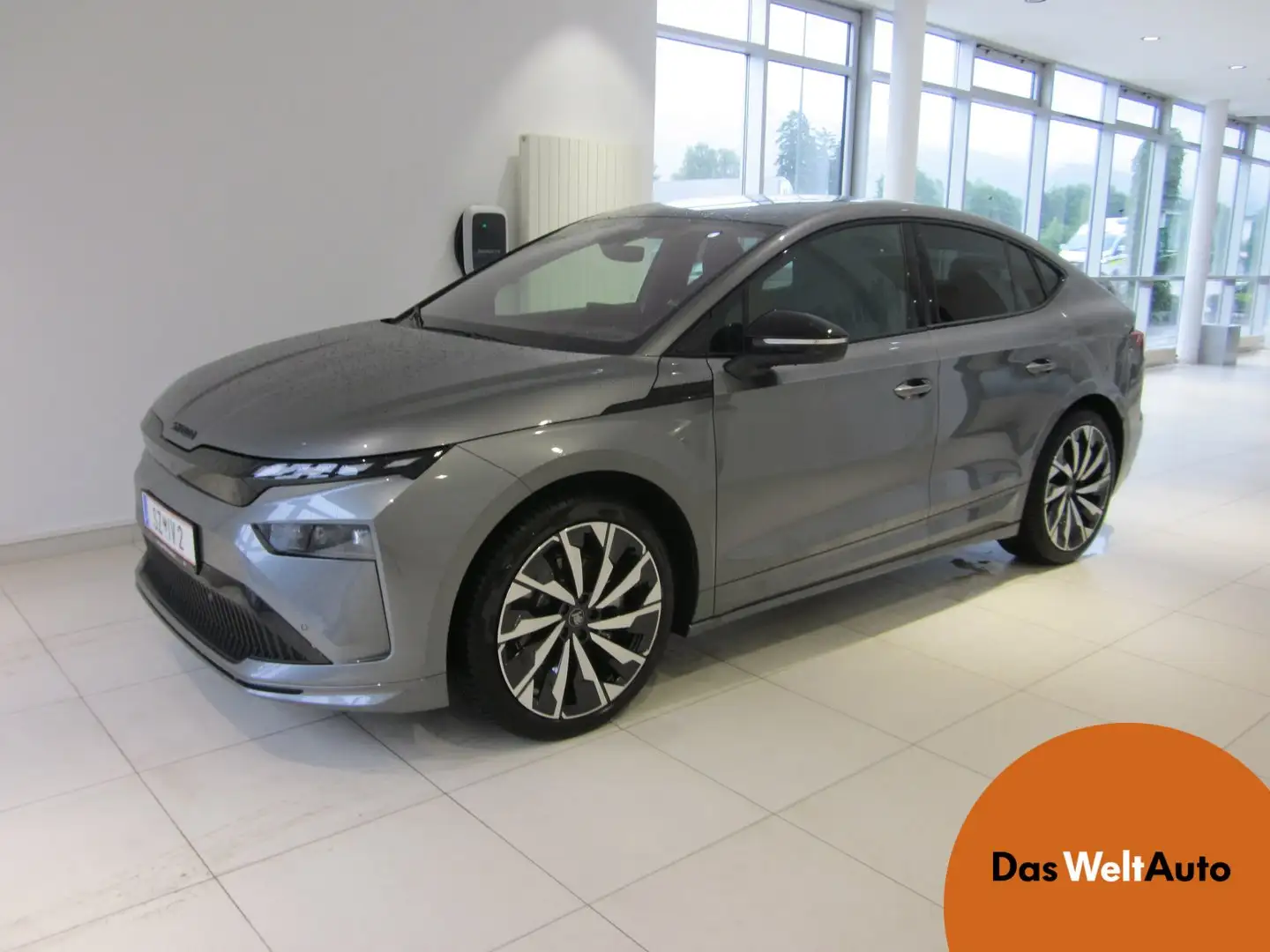 Skoda Enyaq Coupé Sportline 85x Grau - 1