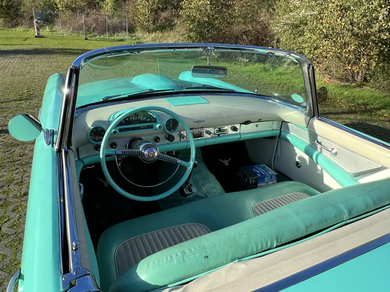 Ford Thunderbird T-Bird 2-Door-Convertible BJ 1955 Luxury Sportscar, foto 8