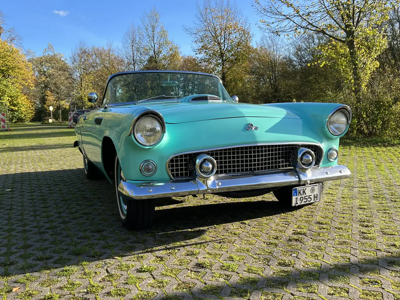 Ford Thunderbird T-Bird 2-Door-Convertible BJ 1955 Luxury Sportscar, foto 3