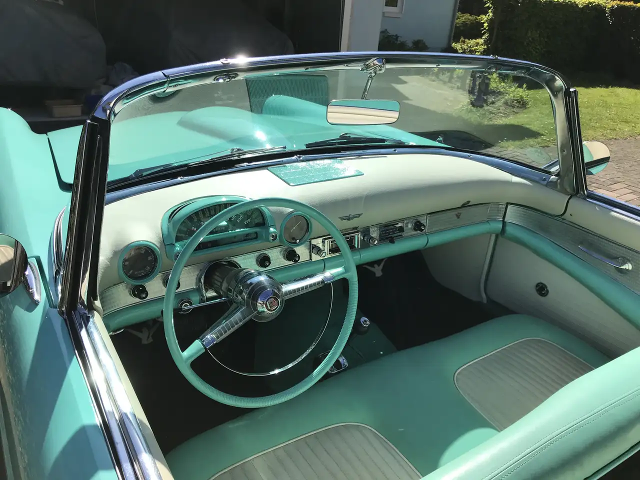 Ford Thunderbird T-Bird 2-Door-Convertible BJ 1955 Luxury Sportscar, foto 10