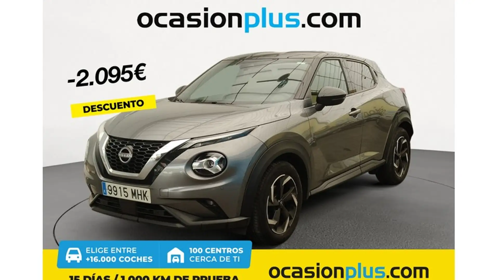 Nissan Juke 1.0 DIG-T N-Connecta 4x2 114 Grijs - 1