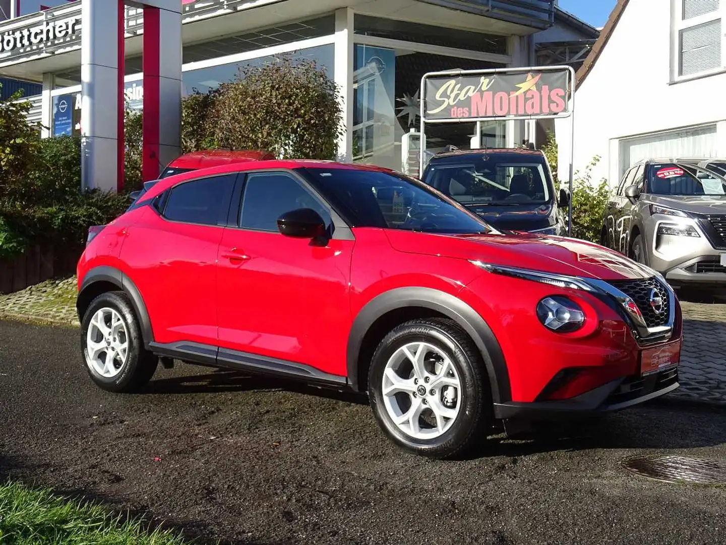 Nissan Juke 1.0 DIG-T DCT N-Connecta m. WinterP Rouge - 1