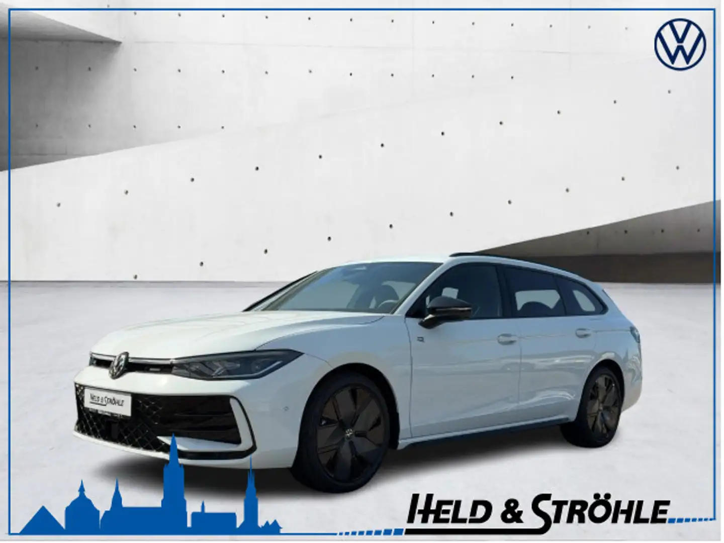 Volkswagen Passat Variant R-Line Black 2.0 TDI DSG AHK 19" Weiß - 1