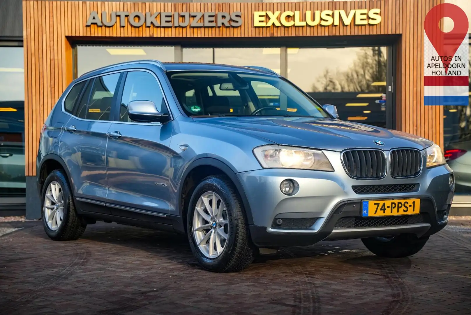 BMW X3 xDrive20d Executive AHK panorama dach Parksen Blau - 1