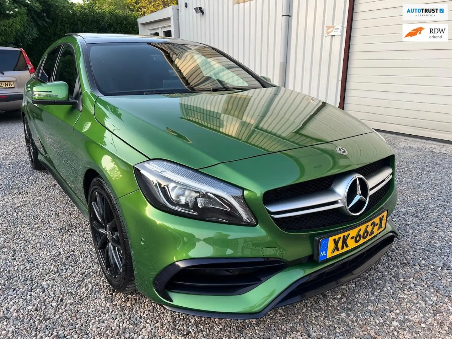 Mercedes-Benz A 45 AMG 4MATIC PANORAMA.CAM.LEER.NEW-APK! Vert - 1