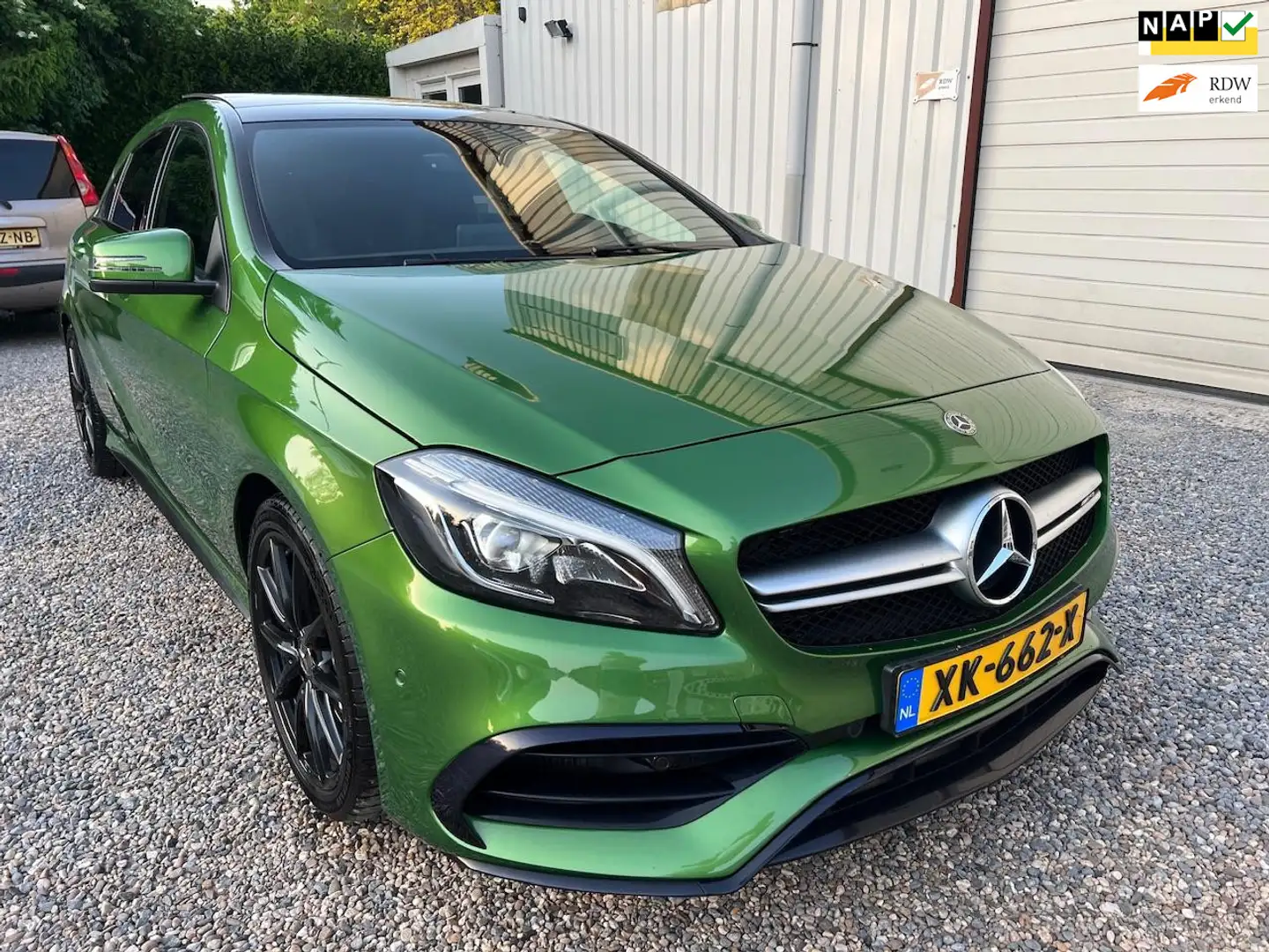 Mercedes-Benz A 45 AMG 4MATIC PANORAMA.CAM.LEER! Green - 1