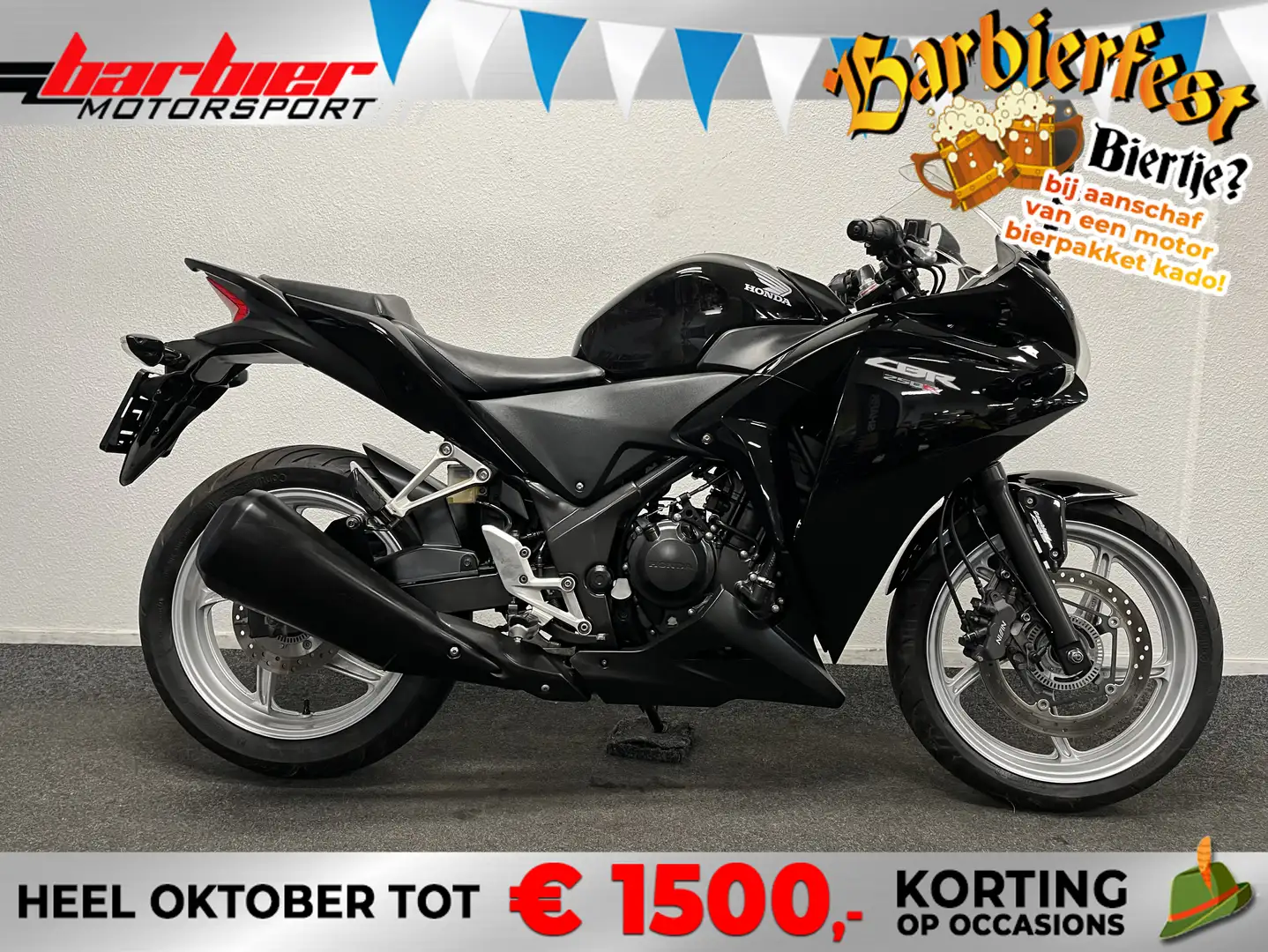 Honda CBR 250 R Zwart - 1