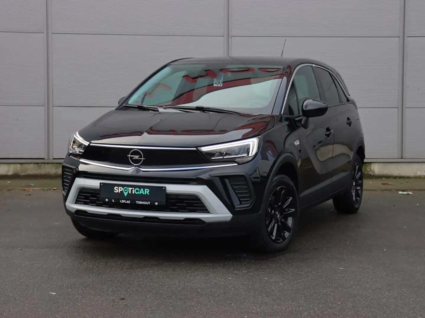 Opel Crossland ELEGANCE 1.2T |AT6|KEYLESS|ECC|CAMERA+SENSOREN| Zwart - 1